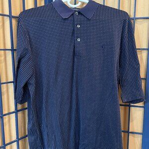 Polo Golf Ralph Lauren Navy Dot Polo Shirt Men’s Medium